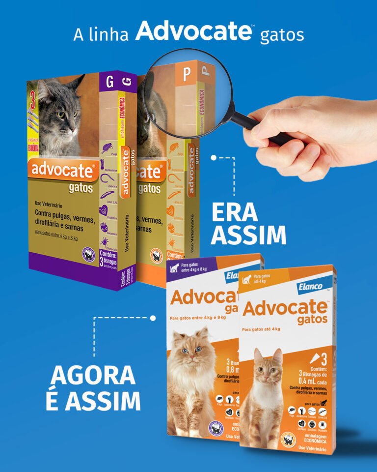 Advocate Elanco 0,8ml para Gatos de 4 a 8kg