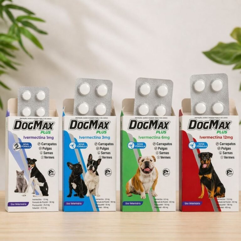 Dogmax Plus Contra Pulga, Vermes, Sarna e Carrapatos