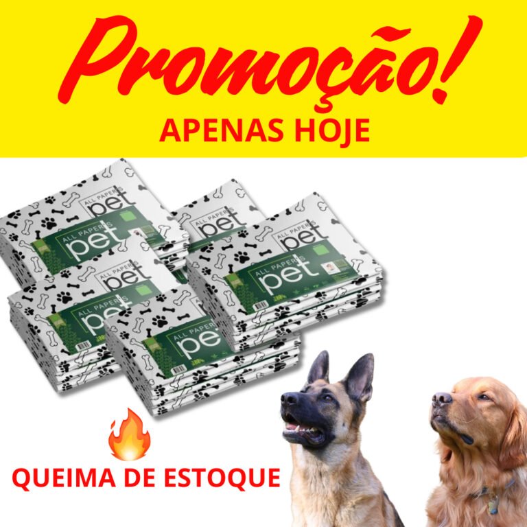 Jornal Tapete Higiênico Grande 300 Folhas