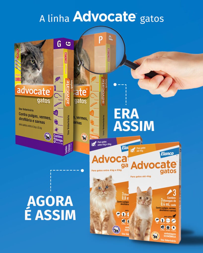 Advocate Elanco 0,8ml para Gatos de 4 a 8kg